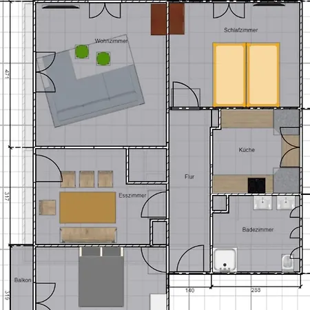 Floesser-heimat Wiesenblick Appartamento Baiersbronn